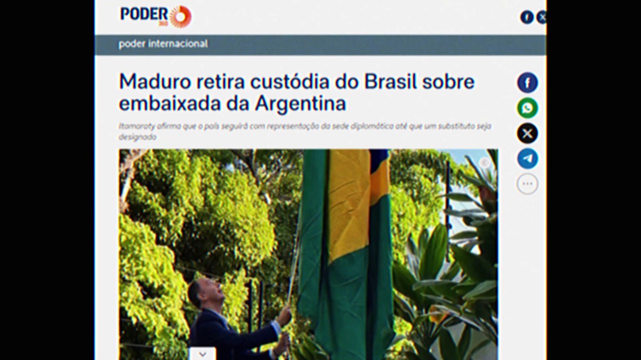 BRASIL NA MIRA A CRISE ENTRE VENEZUELA E ARGENTINA EXPLICADA