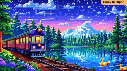 The Colorful Train Adventure _ The Train Song _ Kids Song _ Fun And Educatio_HD