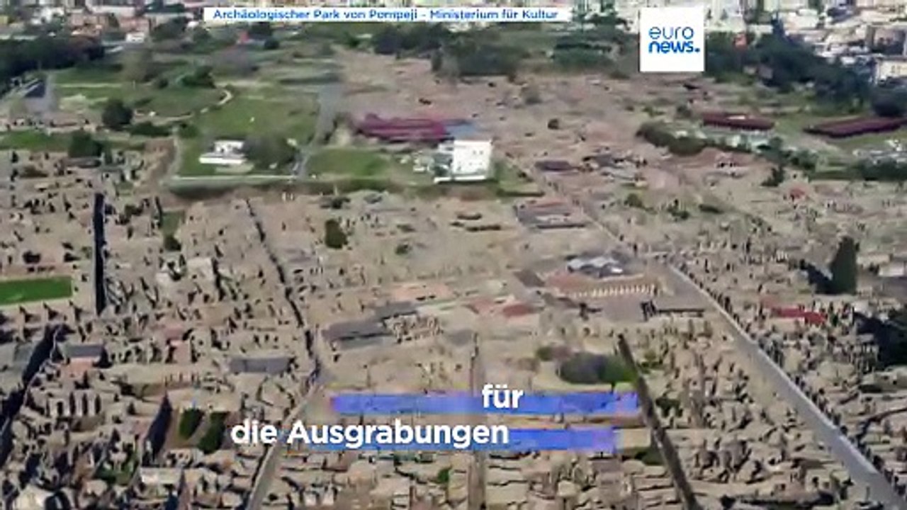 Lästige Tauben: Raubvögel bewachen Pompeji