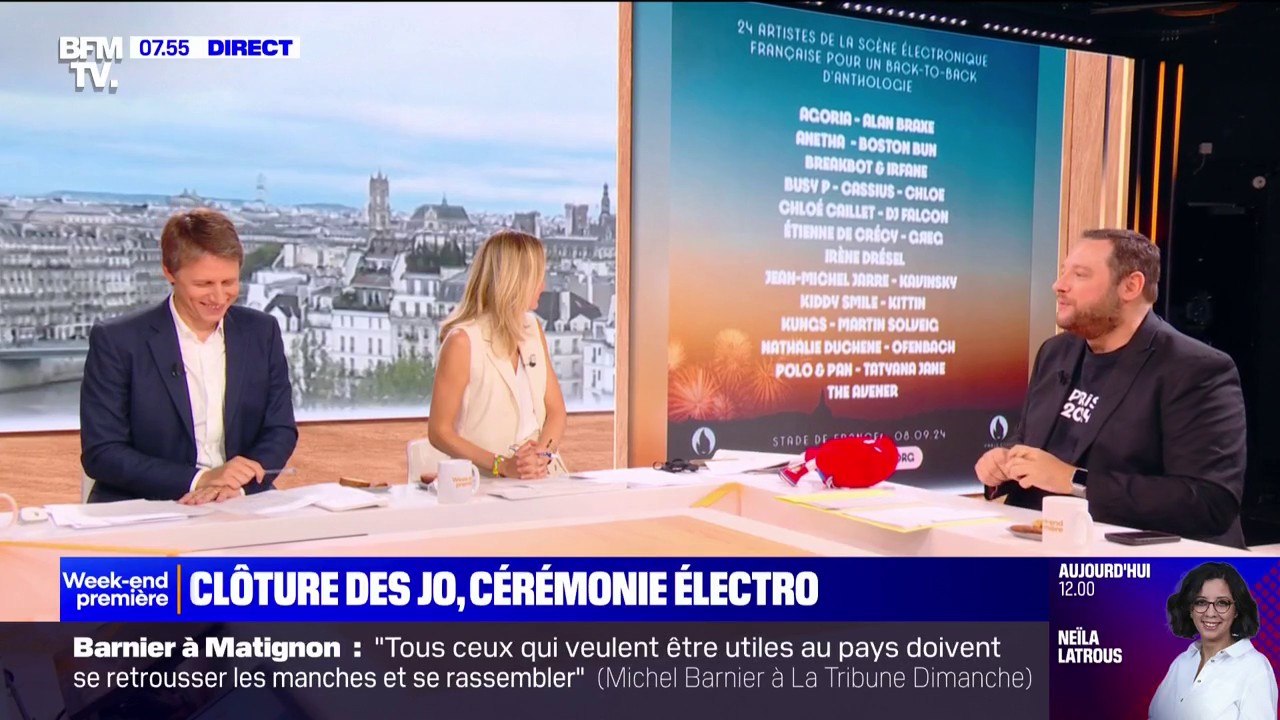 De la musique électro au menu de la cérémonie de clôture des Jeux paralympiques de ce dimanche 8 septembre