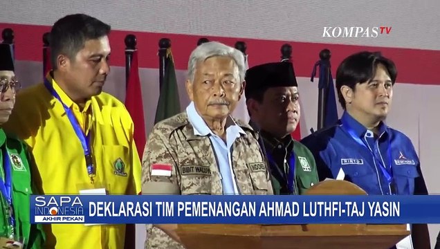 Tim Pemenangan Ahmad Luthfi-Taj Yasin di pilkada Jateng, Bibit Waluyo Jadi Dewan Pembina