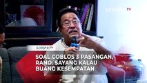 Muncul Gerakan Coblos 3 Pasangan di Pilgub Jakarta, Rano: Sayang Kalau Buang Kesempatan