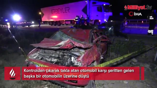 Feci kazada iki genç hayatını kaybetti! Görgü tanığı dehşet anlarını anlattı