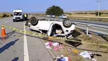 Çorum’da trafik kazasında polis çift hayatını kaybetti, 2 çocuğu yaralandı