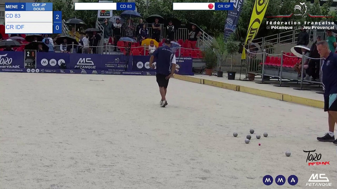 CHAMPIONNAT DE FRANCE DOUBLETTE JP - LA CRAU 2024 1/2