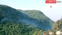 Muğla'daki orman yangınına hava araçları müdahale ediyor