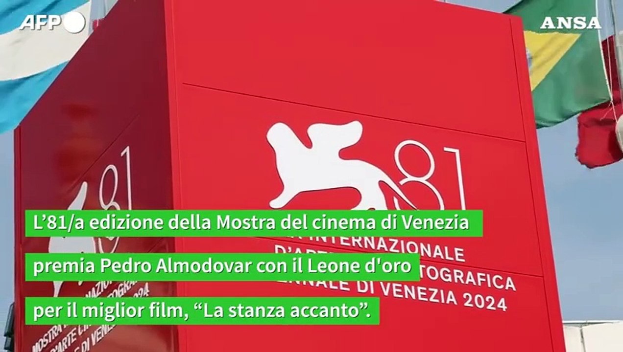Almodovar Leone d'oro con "La stanza accanto"