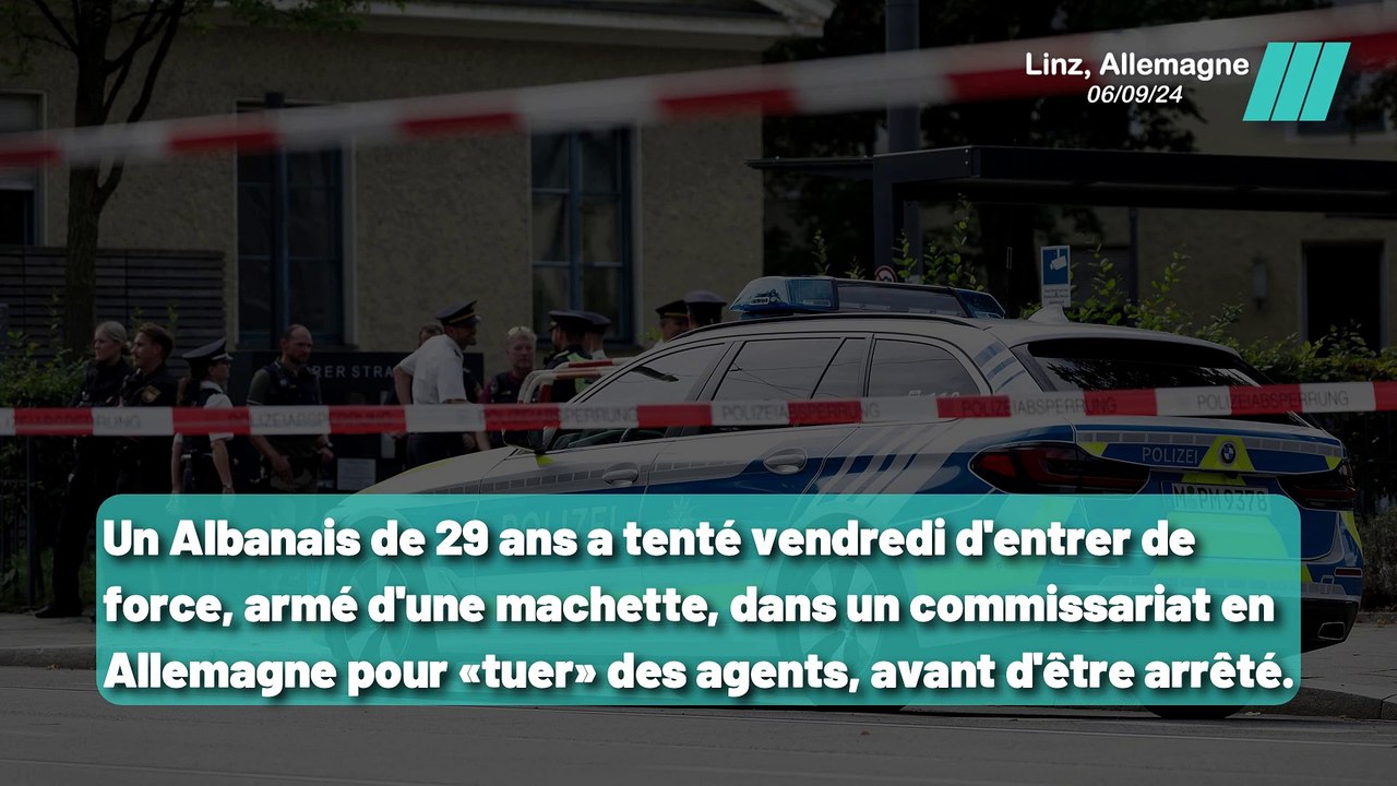 Un Albanais Armé Tente d'Entrer dans un Commissariat