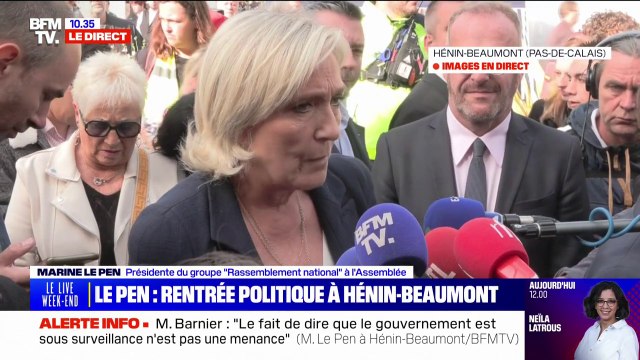 Marine Le Pen: Je ne suis pas DRH d'Emmanuel Macron