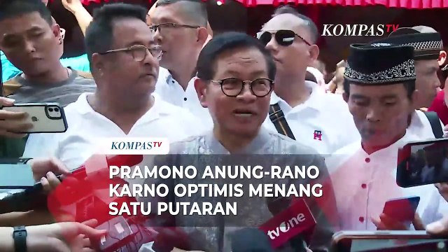 Pramono Anung-Rano Karno Optimis Menang Satu Putaran di Pilgub Jakarta: Kalau Gak Yakin Ngapain Maju