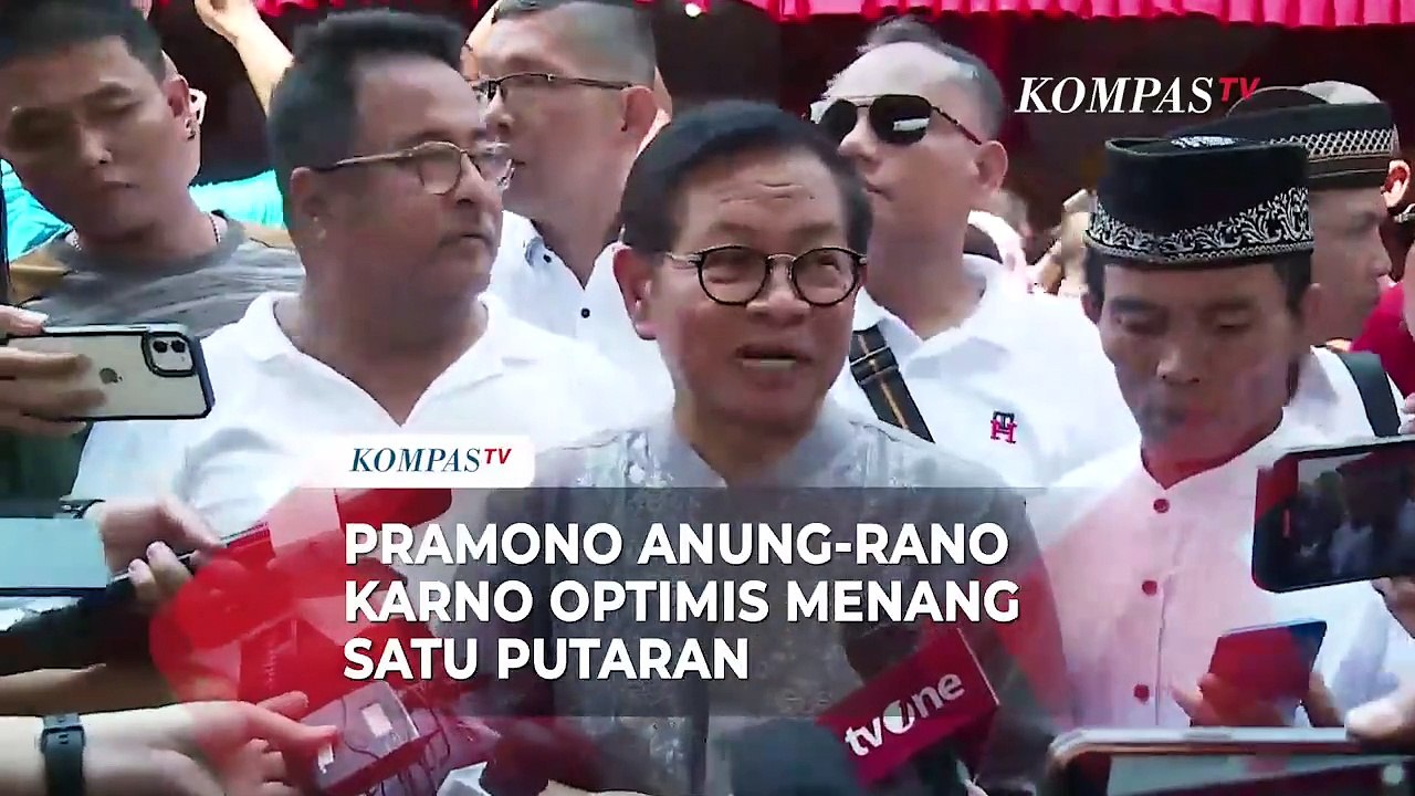 Pramono Anung-Rano Karno Optimis Menang Satu Putaran di Pilgub Jakarta: Kalau Gak Yakin Ngapain Maju