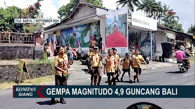 Kata BMKG Denpasar soal Penyebab Gempa Magnitudo 4,9 yang Guncang Bali