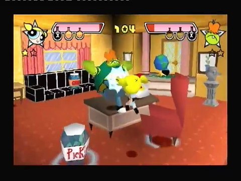 The Powerpuff Girls; Chemical X-Traction - PS1 game running on PS3