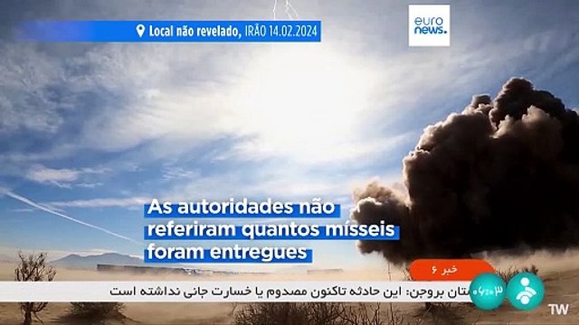 EUA: Irão transferiu mísseis balísticos para a Rússia para serem utilizados na guerra da Ucrânia