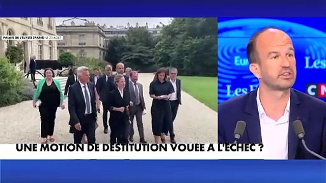 Nous allons faire avancer la procédure de destitution du président de la république promet Manuel Bompard