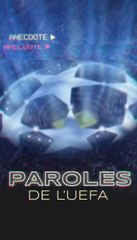 Les paroles de la musique de la ligue des champions ! ️
