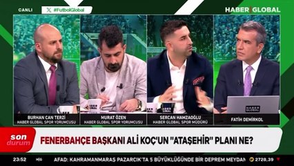 Fenerbahçe Başkanı Ali Koç'tan çok konuşulacak "Ataşehir" planı: Hamzaoğlu detayları açıkladı