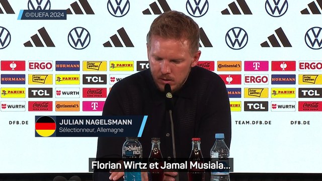 Nagelsmann : Wirtz et Musiala ont le potentiel de gagner le Ballon d'Or