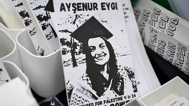 ABD’de yüzlerce kişi, Ayşenur Ezgi Eygi için toplandı