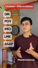 Common Abbreviations