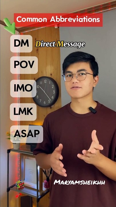 Common Abbreviations
