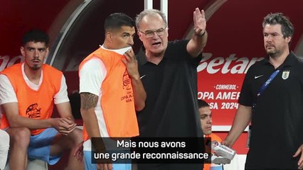 Uruguay - Bielsa : "Une grande reconnaissance pour Luis Suarez"