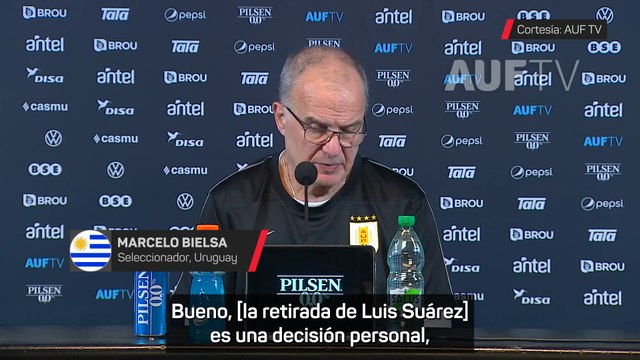 Bielsa, sobre Luis Suárez: Va a quedar impreso en la historia del fútbol