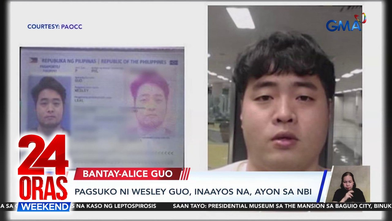 24 Oras Weekend Part 1 - Alice Guo may posas at bulletproof vest sa Lunes; Kamukha ni Alice; atbp.