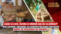 Lalaki, nilublob sa putikan?! Suspek, iginapos sa mala-garoteng kahoy | Kapuso Mo, Jessica Soho