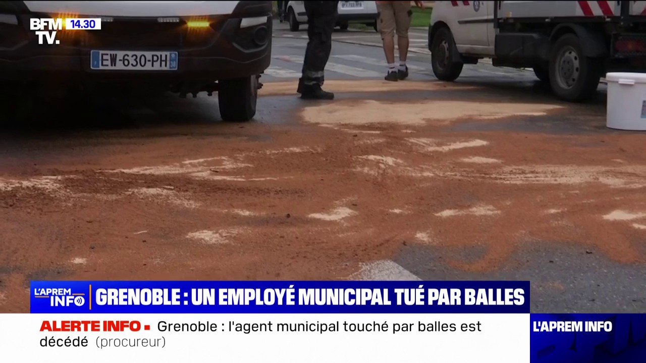 Grenoble: l’agent municipal touché par balles est mort