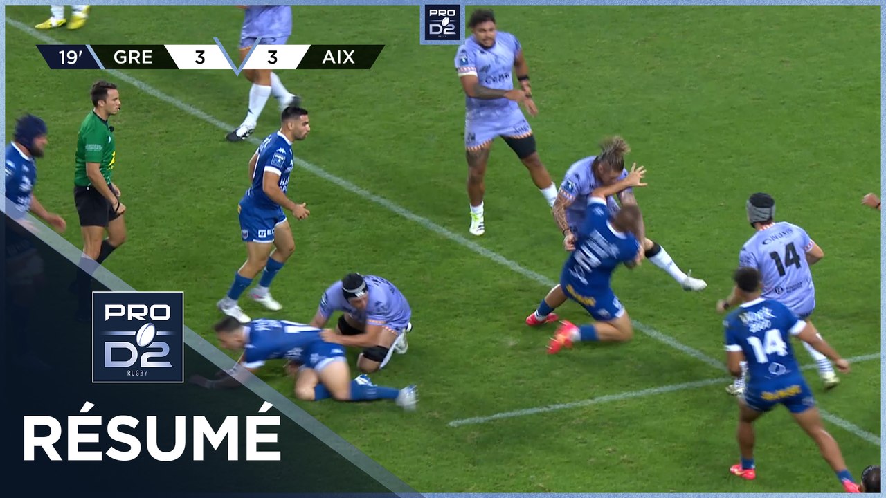 PRO D2 Saison 2024-2025 J02 - Résumé FC Greno...