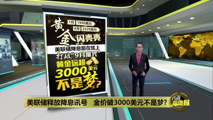 9月美联储降息在即，黄金或突破3000美元大关？✨