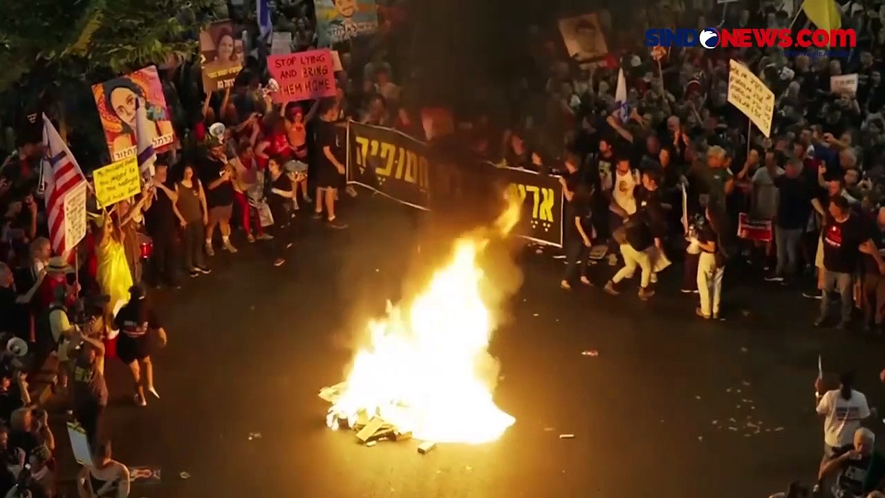 Sejumlah Warga Israel Ditangkap Polisi saat Demo di Tel Aviv