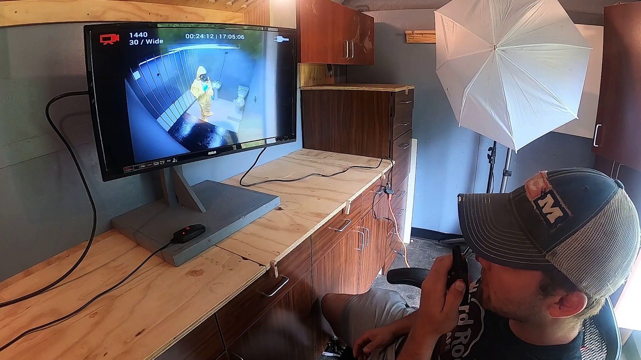 I spent 8 hours in tear gas.