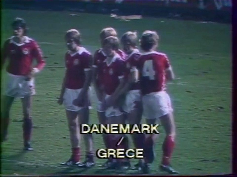 DANEMARK  - GRECE  - 1980 -