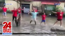 Zumba session ng isang grupo, itinuloy sa baha kahit may banta ng Leptospirosis | 24 Oras Weekend