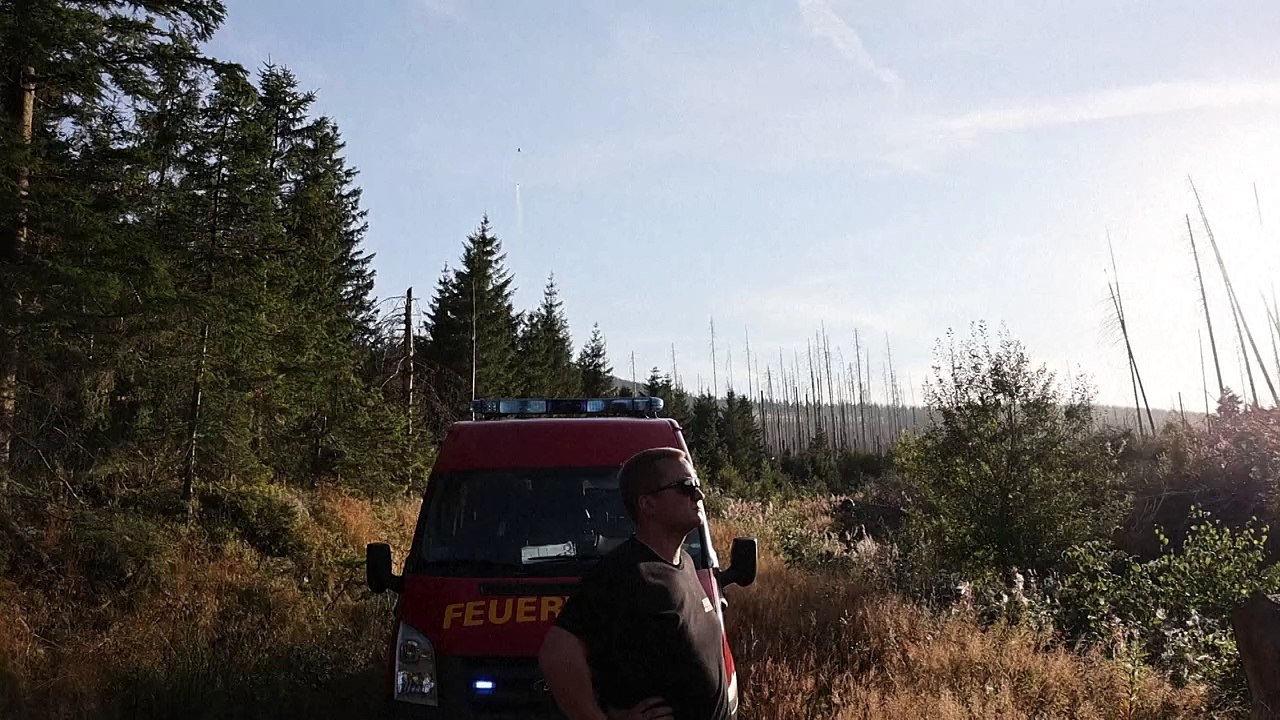 Waldbrand am brocken ist offenbar eingedämmt