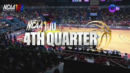 NCAA Basketball Arellano vs EAC (Fourth Quarter) | NCAA Season 100