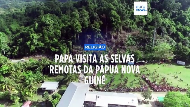Papa leva brinquedos e medicamentos às selvas remotas da Papua Nova Guiné