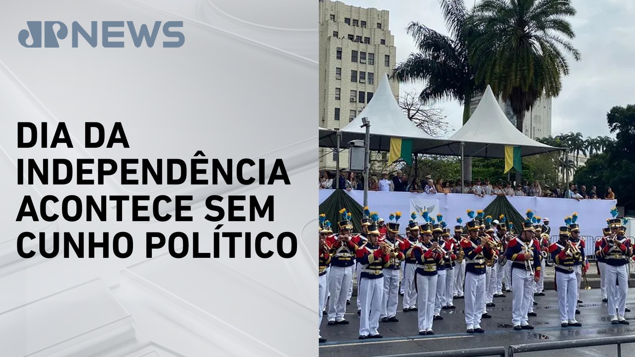 Prefeito e governador do RJ faltam ao desfile cívico-militar de 7 de Setembro