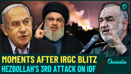 Moments After Iran Blitz Hezbollah Rains Falaq Rockets Heavy Barrage On Kiryat Shmona | WATCH