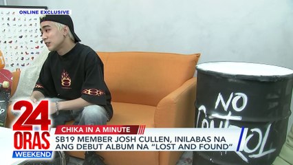 SB19 member Josh Cullen, inilabas na ang debut album na “Lost and Found” | 24 Oras Weekend