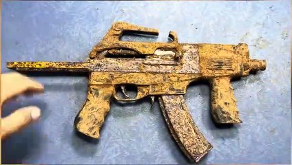 Gun restoration MP5 gun restoration MP5 pistol restoration gun restoration.