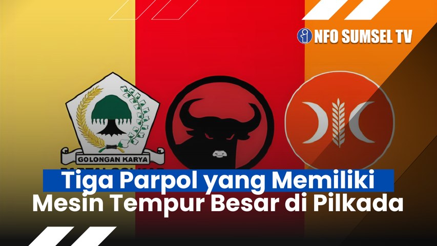 Gerindra Tak Masuk, Ternyata Hanya 3 Partai Memiliki Mesin Tempur Terbesar di Pilkada 2024, Karena Punya Ini