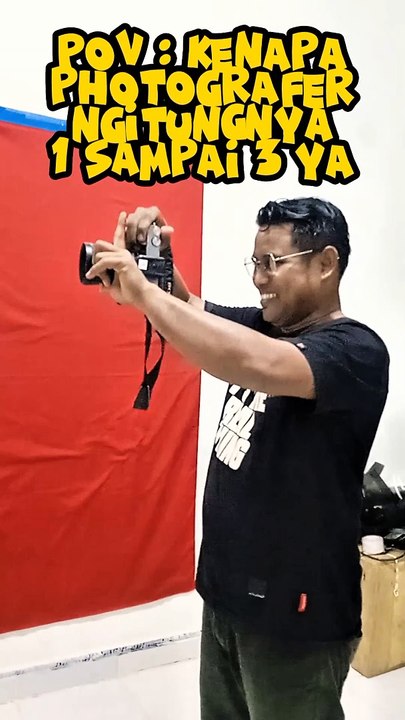 Why does a photographer just count 1 to 3