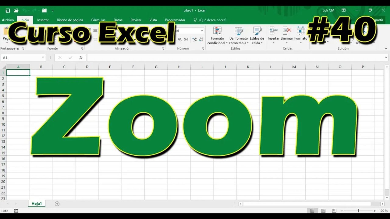CURSO EXCEL [40] ► ZOOM