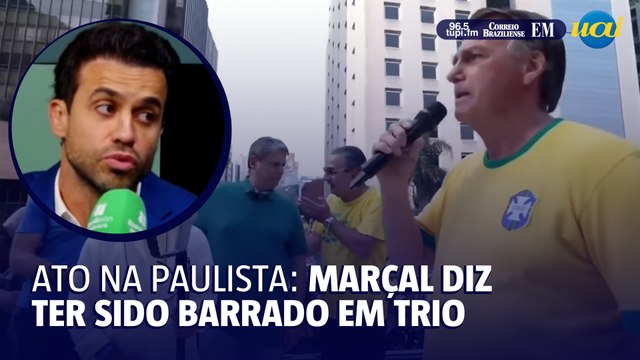 Pablo Marçal diz que foi barrado em trio de Bolsonaro