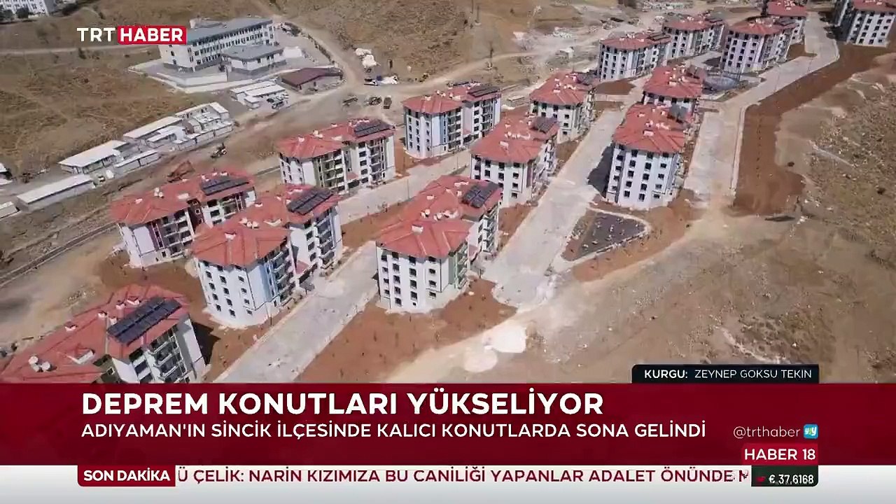 Adıyaman Sincik'te kalıcı konutlarda sona gelindi