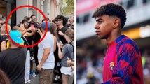 Doble de Lamine Yamal se pasea por las calles y arma revuelo en Grecia