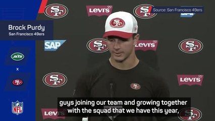 Download Video: Purdy feels 49ers have bounced back from Super Bowl loss